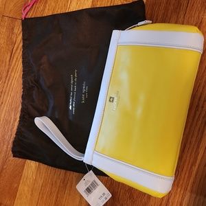 Yellow Kate Spade Clutch